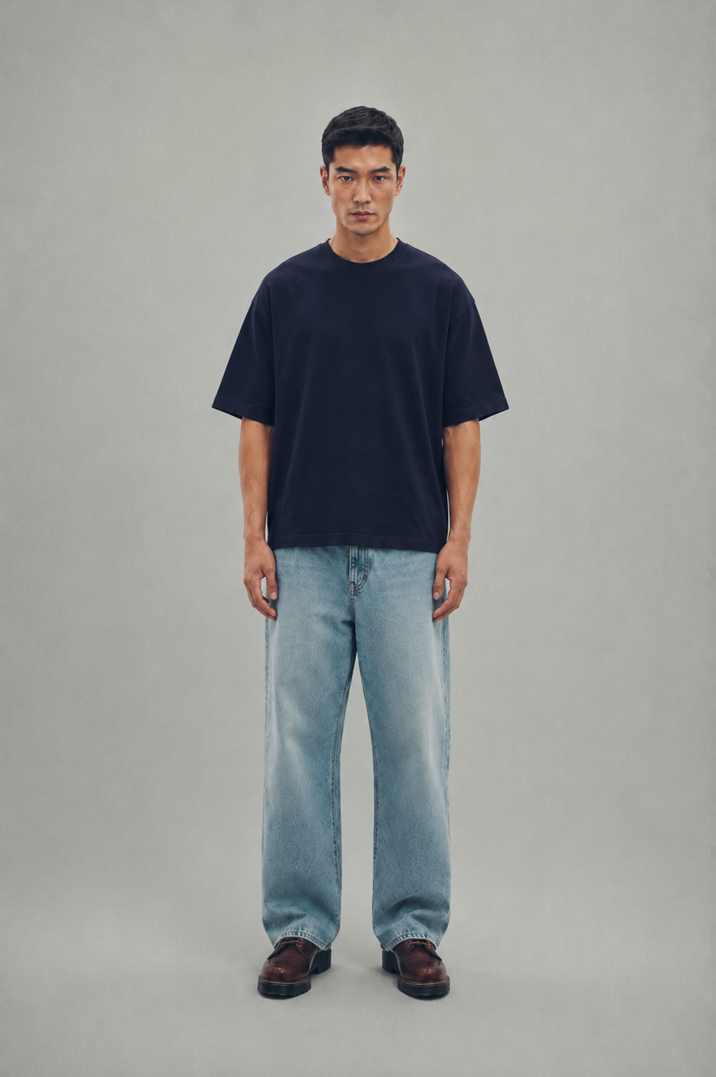 Box Shirt Navy