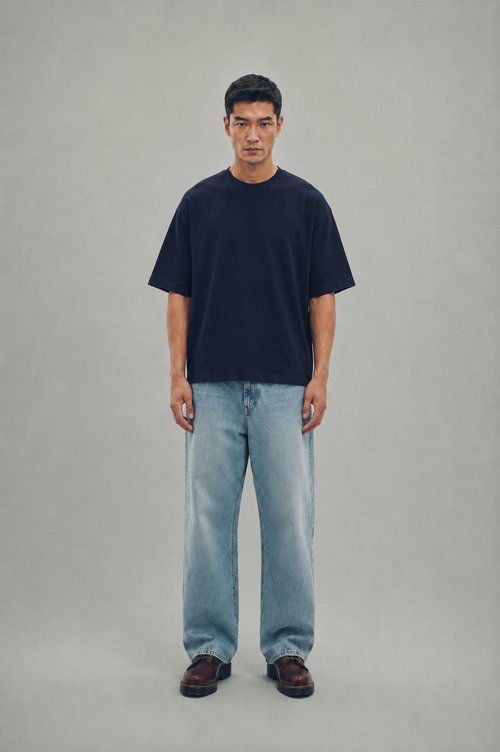 Box Shirt Navy