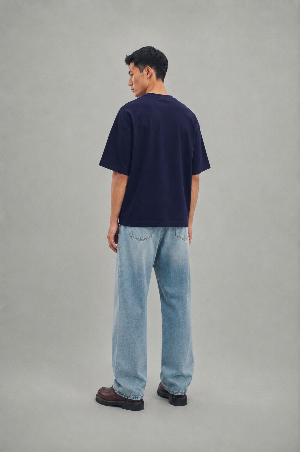 Box Shirt Navy