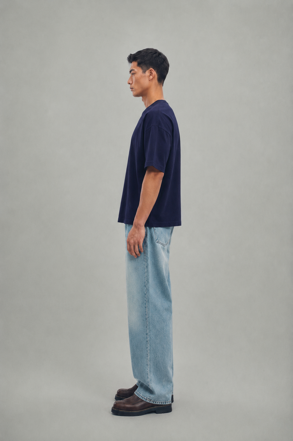 Box Shirt Navy