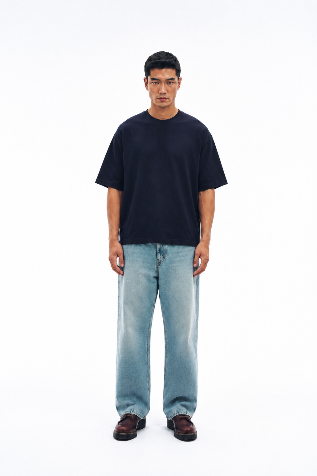 Box Shirt Navy