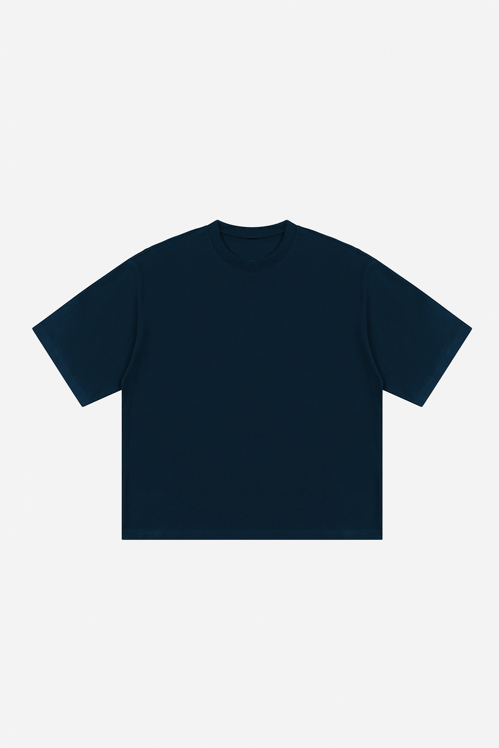box shirt navy