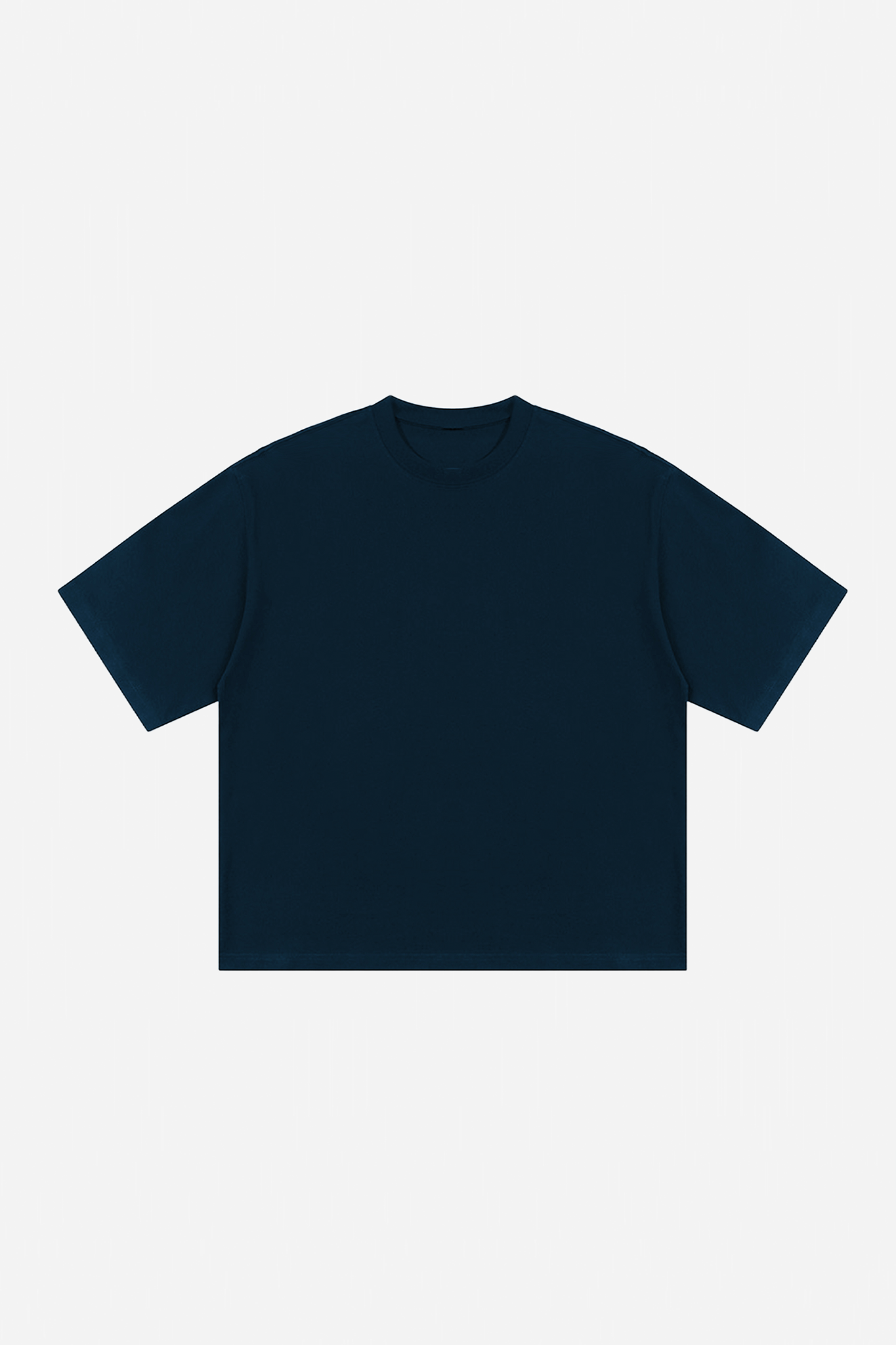 box shirt navy