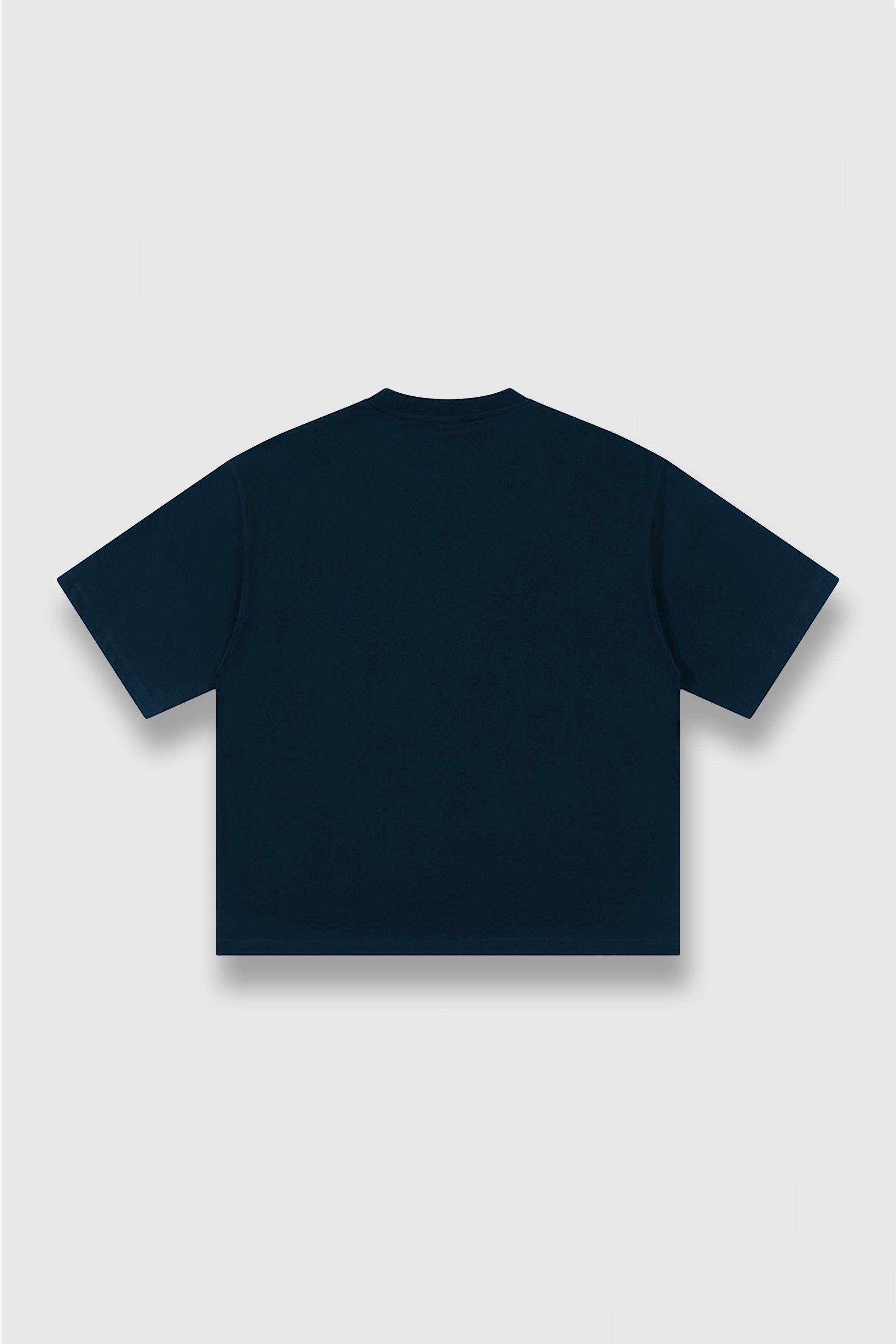 box shirt navy