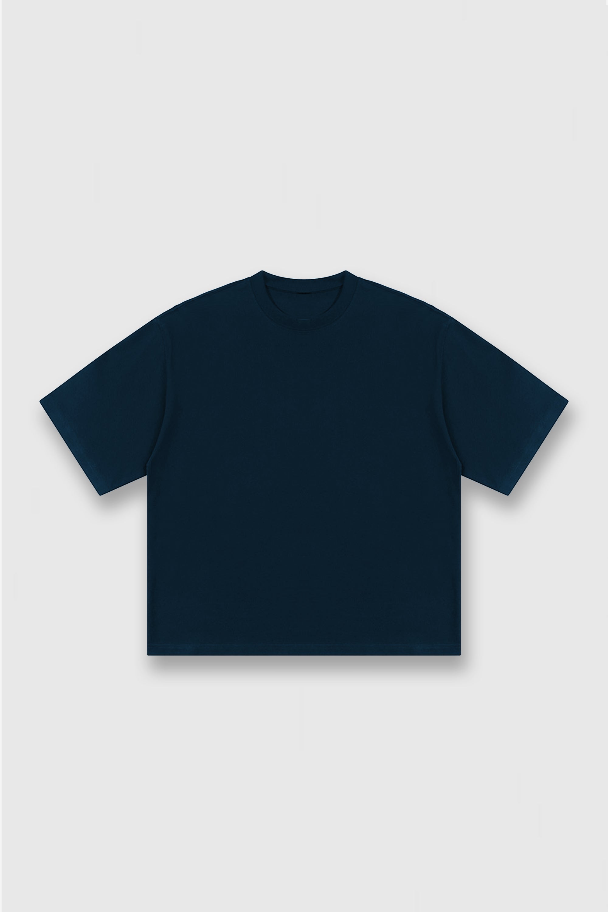 box shirt navy