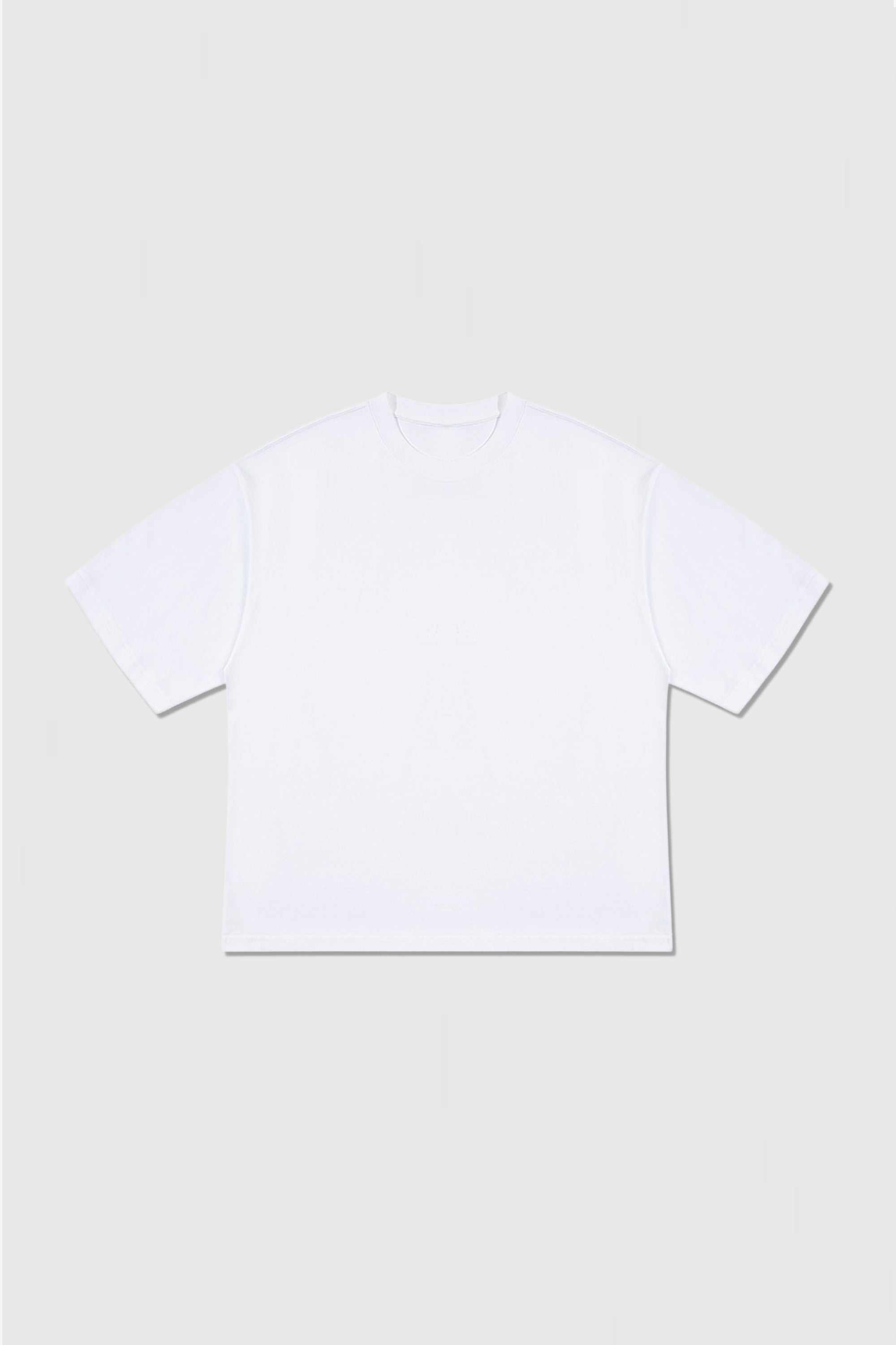 box shirt white
