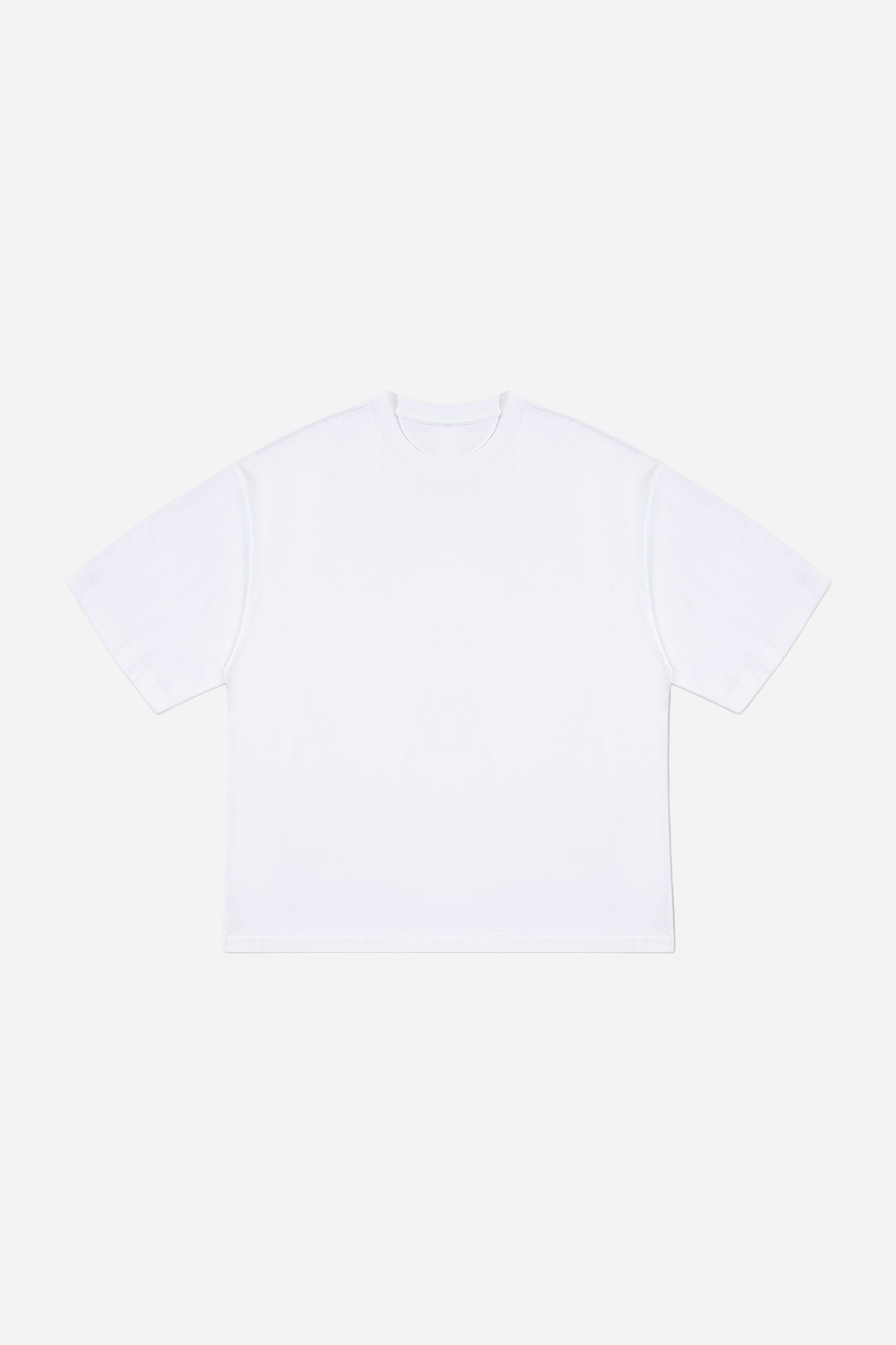 box shirt white